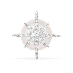 APM Monaco Meteorites Stud Earrings with Pearl